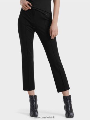 Marc Cain 7/8 housuja Fine Jerseyssä musta vaatteet V0LL48742 Marc Cain Mekko