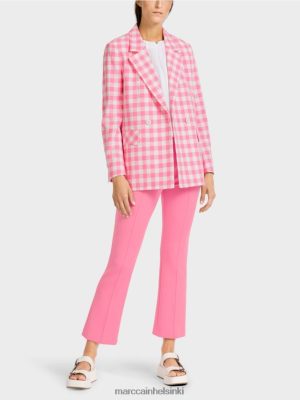 Marc Cain Bleiser Vichyn tarkistuksella kirkkaan vaaleanpunainen vaatteet V0LL48194 Marc Cain Helsinki