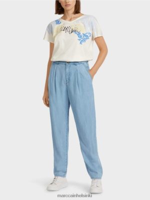 Marc Cain "Harkitse yhdessä" farkut vauva sininen vaatteet V0LL48805 Marc Cain Mekko