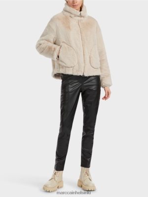 Marc Cain Hauska turkista valmistettu mantelimaito vaatteet V0LL48316 Marc Cain Mekko