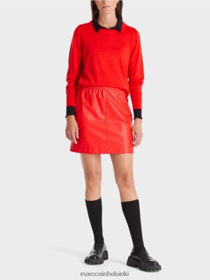 Marc Cain Hieno "mietiskele yhdessä" villapaita kamari vaatteet V0LL481056 Marc Cain Vaatteet