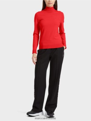 Marc Cain Hieno "mietiskele yhdessä" villapaita kamari vaatteet V0LL481078 Marc Cain Mekko