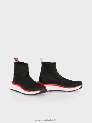 Marc Cain Lenkkarit, joissa on kohokuvioitu leo ​​-muotoilu musta jalkineet V0LL481573 Marc Cain Mekko