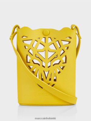 Marc Cain "Mieti uudelleen" Leopard Head Mini Bag sitruunanvihreä lisävaruste V0LL481532 Marc Cain Helsinki