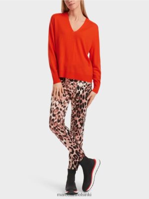 Marc Cain "Mieti uudelleen" neulottu villapaita kamari vaatteet V0LL481044 Marc Cain Vaatteet