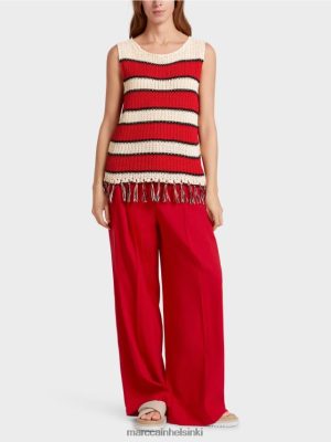 Marc Cain "Mieti uudelleen" neulottu yläosa creme vaatteet V0LL481129 Marc Cain Mekko