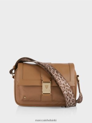 Marc Cain "Mieti uudelleen" olkalaukku kirkas toffee lisävaruste V0LL481500 Marc Cain Vaatteet