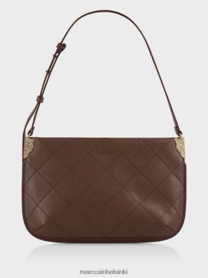 Marc Cain "Mieti uudelleen" olkalaukku tumma puu lisävaruste V0LL481505 Marc Cain Helsinki