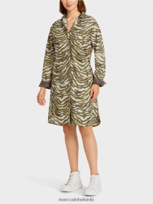 Marc Cain "Mieti uudelleen" -paita mekko jauhekerma vaatteet V0LL48115 Marc Cain Mekko