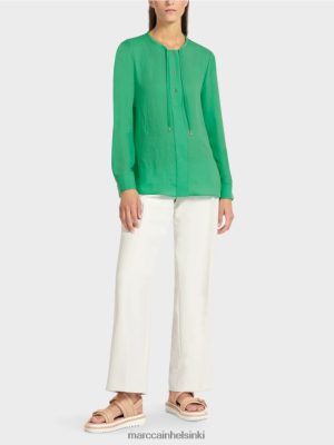 Marc Cain "Mieti uudelleen" pusero kirkas jade vaatteet V0LL48970 Marc Cain Mekko