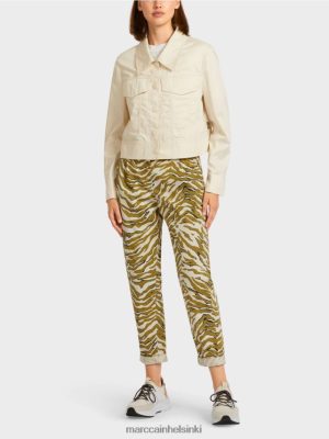 Marc Cain "Mieti uudelleen" -takki jauhekerma vaatteet V0LL48401 Marc Cain Helsinki