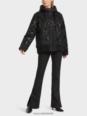 Marc Cain "Mieti uudelleen" ulkotakki musta vaatteet V0LL48233 Marc Cain Helsinki
