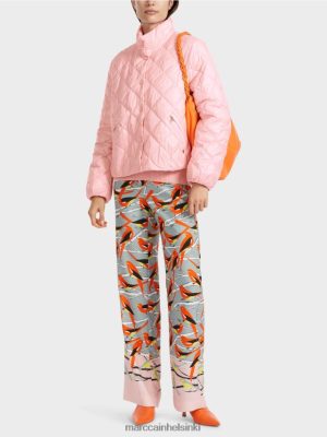 Marc Cain "Mieti uudelleen" ulkotakki pehmeä jauhe vaaleanpunainen vaatteet V0LL48268 Marc Cain Mekko