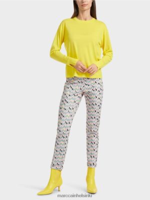 Marc Cain "Mieti uudelleen" villapaita pehmeä sitruuna vaatteet V0LL481121 Marc Cain Helsinki