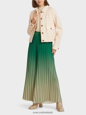 Marc Cain "Mieti uudelleen yhdessä" farkkutakki creme vaatteet V0LL48432 Marc Cain Vaatteet