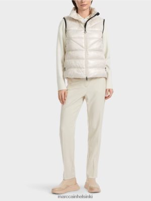 Marc Cain "Mieti uudelleen yhdessä" tikattu liivit pehmeä kuun kallio vaatteet V0LL48263 Marc Cain Helsinki