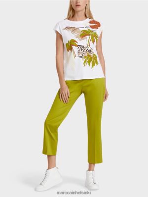 Marc Cain "Mieti uudelleen yhdessä" yläosa valkoinen vaatteet V0LL481405 Marc Cain Mekko