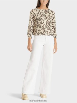 Marc Cain Neuletakki neulottu Saksassa pehmeä aavikko Taupe vaatteet V0LL48400 Marc Cain Mekko