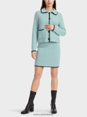 Marc Cain Neuletakki neulottu Saksassa tumman taivaansininen vaatteet V0LL48347 Marc Cain Helsinki