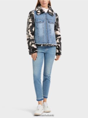 Marc Cain Painettu ulkona muhkeat takki manteli vaatteet V0LL48224 Marc Cain Helsinki