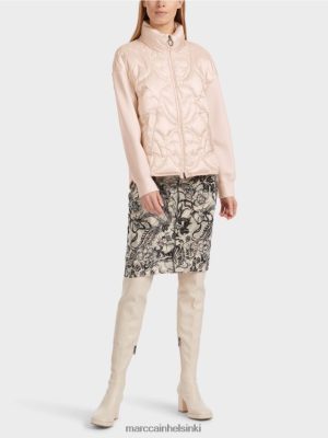 Marc Cain Pehmustettu "Mieti uudelleen" -takki manteli vaatteet V0LL48304 Marc Cain Mekko