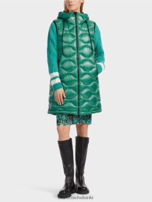 Marc Cain Pitkä "mietiskele yhdessä" tikattu liivit emali vaatteet V0LL48216 Marc Cain Vaatteet