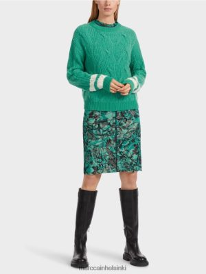 Marc Cain Pusero - Neulottu Saksassa emali vaatteet V0LL481060 Marc Cain Mekko