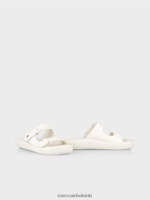 Marc Cain Sandaalit, joissa on pyöreä pohja valkoinen jalkineet V0LL481613 Marc Cain Helsinki