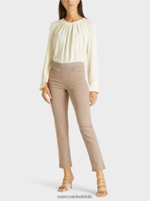 Marc Cain Siena "harkitsee yhdessä" farkut granola vaatteet V0LL48818 Marc Cain Helsinki