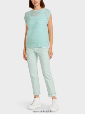 Marc Cain Slippover 100% valmistettu Saksassa pehmeä kattoikkuna vaatteet V0LL481171 Marc Cain Mekko