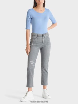 Marc Cain T-paita, jossa on 3/4 pituisia hihoja pimeä kesätaivas vaatteet V0LL481335 Marc Cain Vaatteet