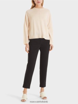 Marc Cain Tyylikäs villa ja kashmirpaita creme vaatteet V0LL481196 Marc Cain Helsinki