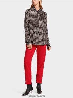 Marc Cain Viskoosipusero, jossa on kaikki musta vaatteet V0LL48920 Marc Cain Helsinki