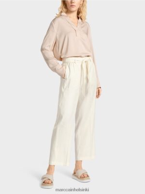 Marc Cain Wardha Paperbag -housut valkoinen vaatteet V0LL48676 Marc Cain Mekko