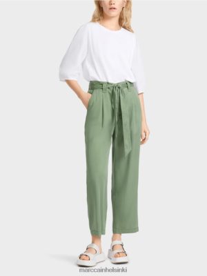 Marc Cain Welleri "harkita yhdessä" housut mystinen vihreä vaatteet V0LL48652 Marc Cain Mekko