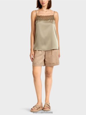 Marc Cain Yläosa pitsekkeet pehmeä taupe vaatteet V0LL481411 Marc Cain Mekko