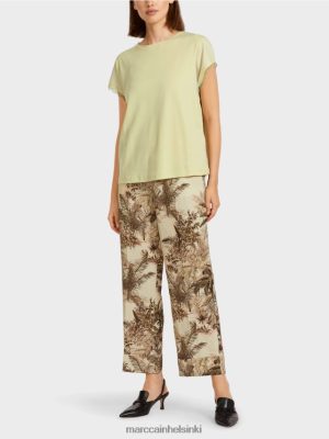 Marc Cain Yläosa pitsikoristeella pehmeä hengitys vaatteet V0LL481415 Marc Cain Helsinki