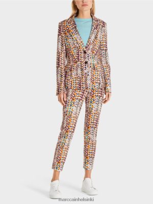 Marc Cain bleiseri pehmeässä sukelluspaidassa kuninkaallinen violetti vaatteet V0LL48210 Marc Cain Vaatteet