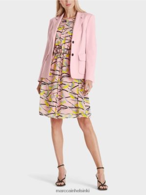 Marc Cain bleiseri prinsessa -saumien kanssa pehmeä jauhe vaaleanpunainen vaatteet V0LL48171 Marc Cain Vaatteet