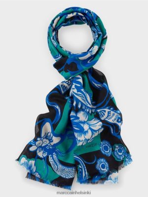 Marc Cain huivi tatuointitulostuksella emali lisävaruste V0LL481656 Marc Cain Vaatteet