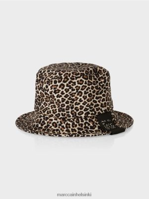 Marc Cain kauhan hattu leoparditulostuksella jauhekerma lisävaruste V0LL481738 Marc Cain Mekko