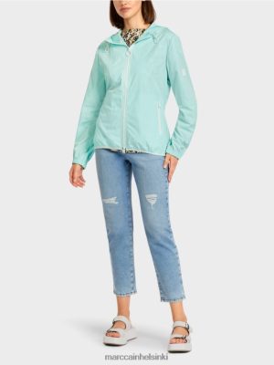Marc Cain kevyt hupullinen ulkotikki pehmeä kattoikkuna vaatteet V0LL48279 Marc Cain Vaatteet