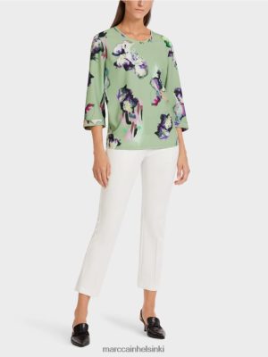 Marc Cain kolmen neljäsosan hihan puserotyylinen yläosa jauhaminttu vaatteet V0LL481009 Marc Cain Mekko