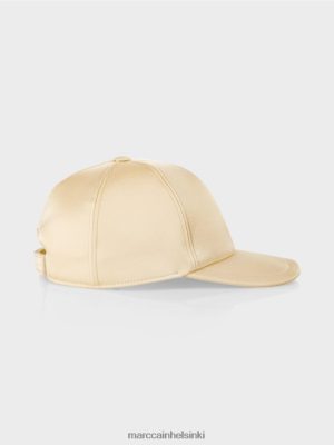 Marc Cain korkki logon kirjaimella tumma kerma lisävaruste V0LL481681 Marc Cain Mekko