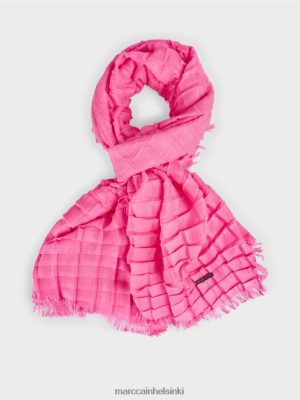 Marc Cain läiskäinen ruudullinen huivi huulikiilto lisävaruste V0LL481726 Marc Cain Mekko