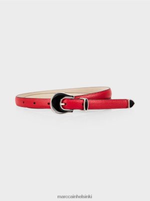 Marc Cain lonkkahihnassa syvänpunainen lisävaruste V0LL481714 Marc Cain Mekko