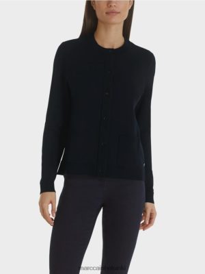 Marc Cain neuletakki "harkita uudelleen" keskiyön sininen vaatteet V0LL48451 Marc Cain Mekko