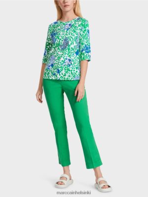 Marc Cain painettu T-paita kirkas basilikalehti vaatteet V0LL481363 Marc Cain Mekko