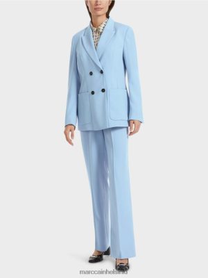 Marc Cain pitkä bleiseri pimeä kesätaivas vaatteet V0LL48162 Marc Cain Vaatteet