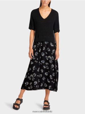 Marc Cain pukeudu "neulottu Saksaan" musta vaatteet V0LL48122 Marc Cain Helsinki